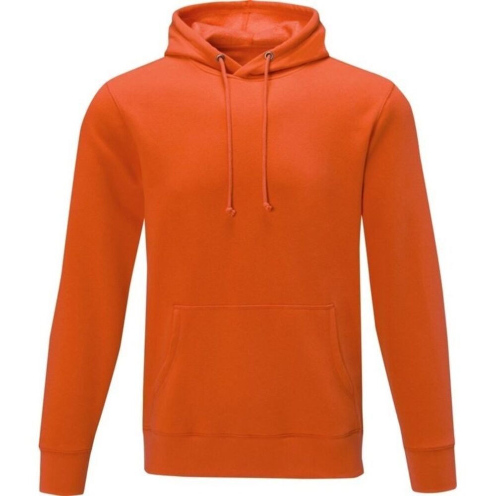 Elevate Mens Charon Hoodie / Orange